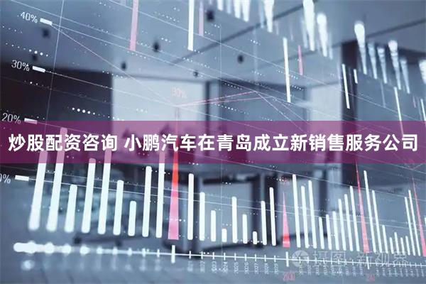 炒股配资咨询 小鹏汽车在青岛成立新销售服务公司
